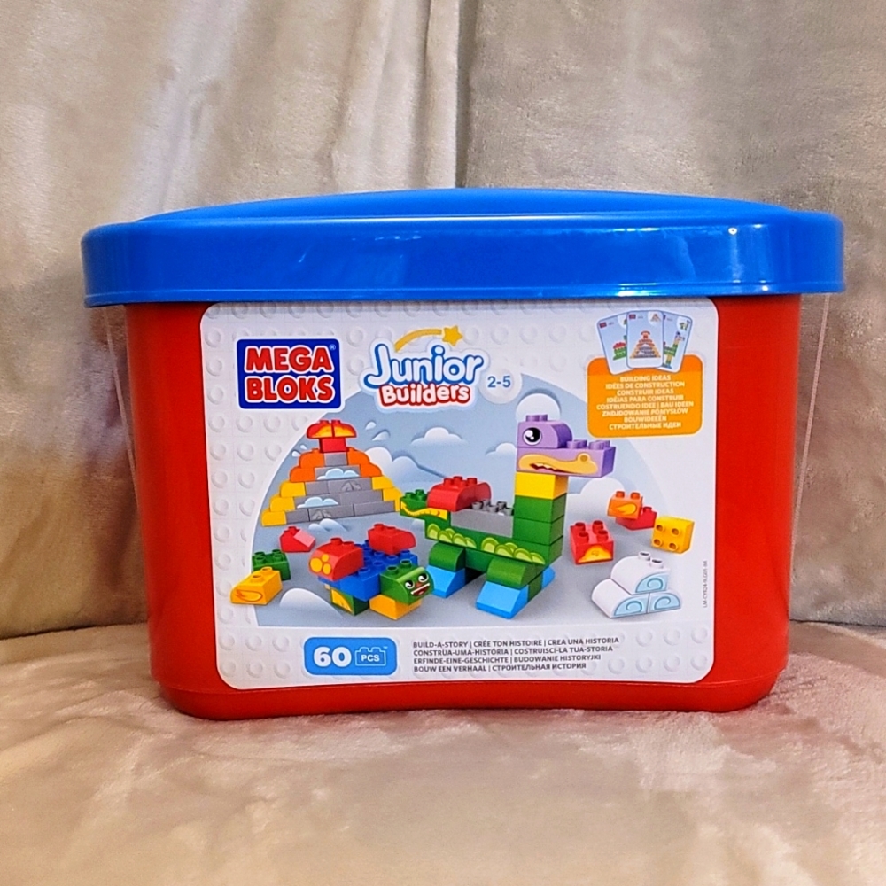 Mega Bloks, Junior Builders,  60 pieces